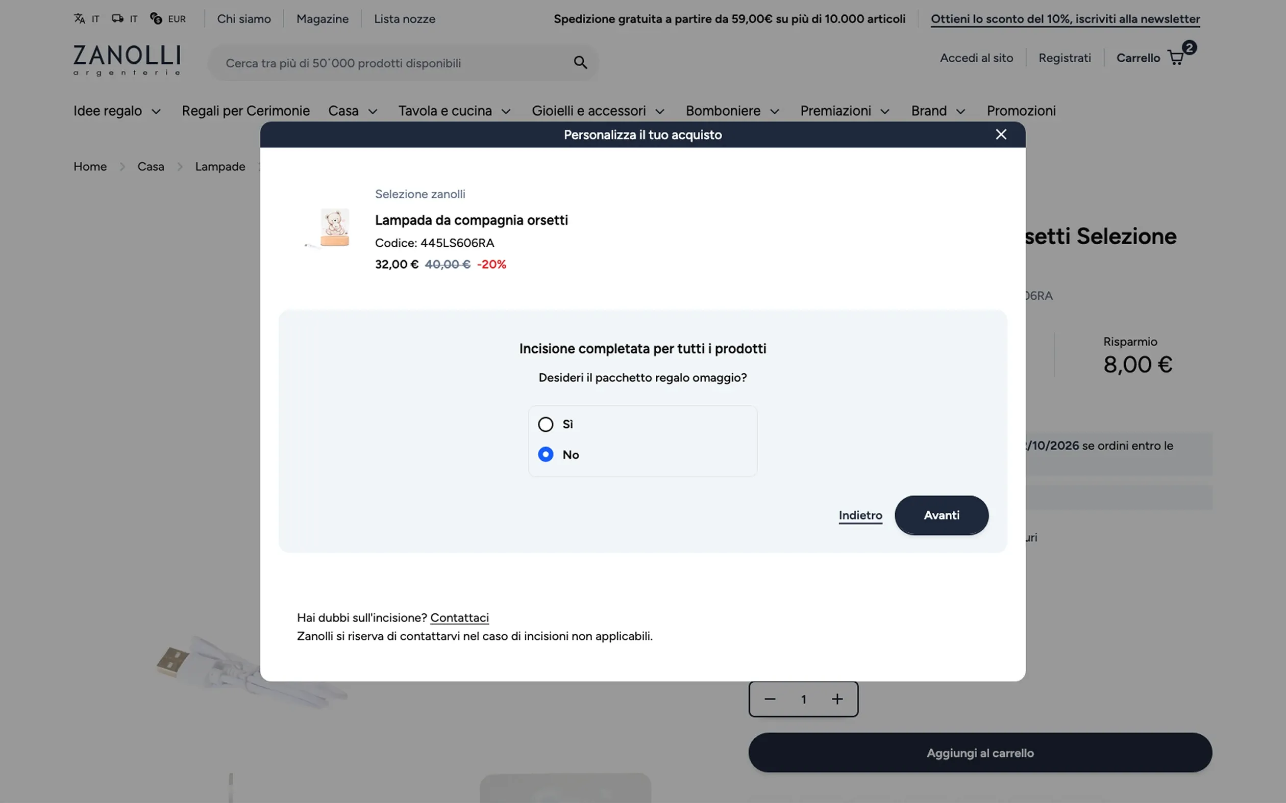 Personalizzazione - Step 06